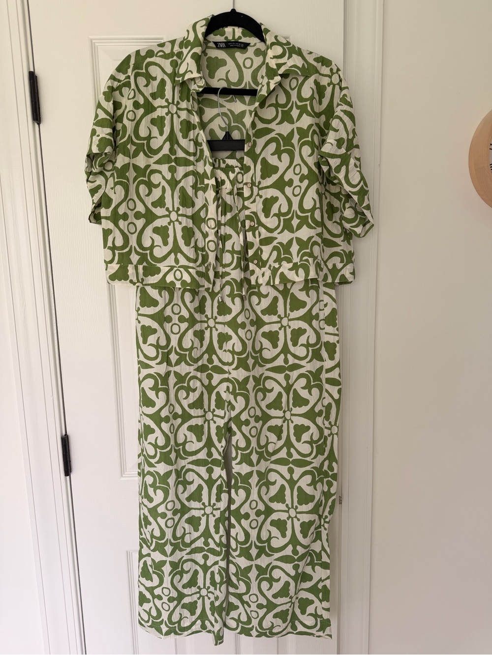 ZARA Lightweight Top and Pants Set - Small